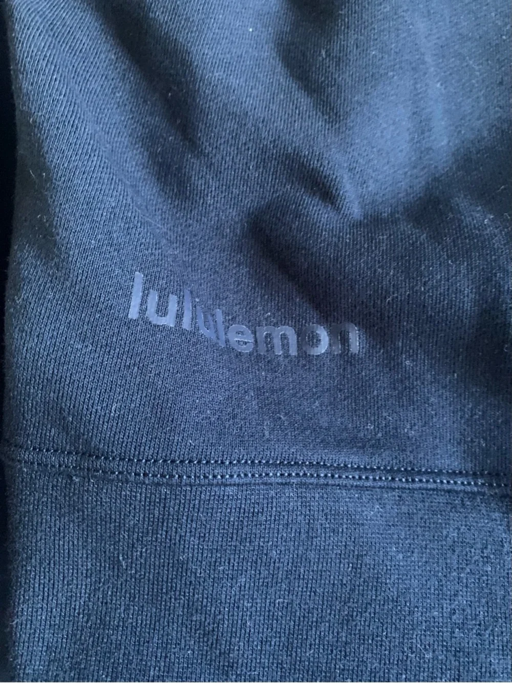 lululemon athletica Navy Oversized Cropped Crew Size 6